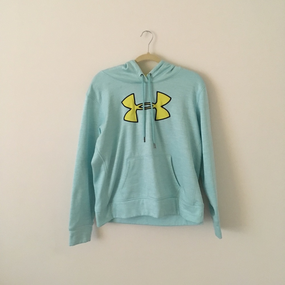 Under Armour teal hoodie